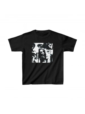 Baskılı T-Shirt - Siyah -