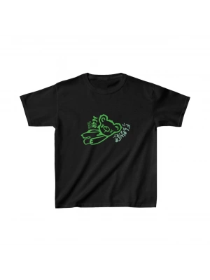 Baskılı T-Shirt - Siyah -