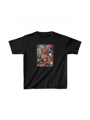 Baskılı T-Shirt - Siyah -