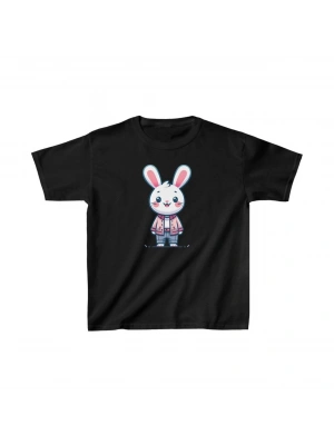 Baskılı T-Shirt - Siyah -