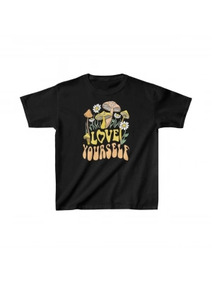 Baskılı T-Shirt - Siyah -