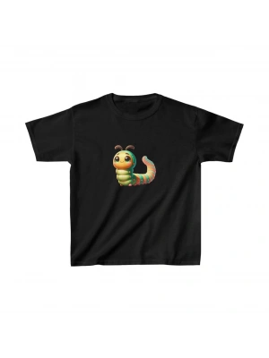 Baskılı T-Shirt - Siyah -