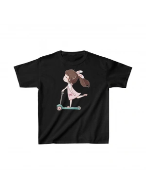 Baskılı T-Shirt - Siyah -