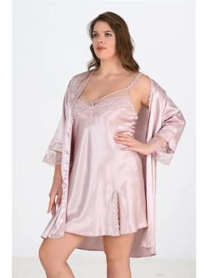 Bicomi 2li Pudra Sabahlık Takımı Bigsize 6214
