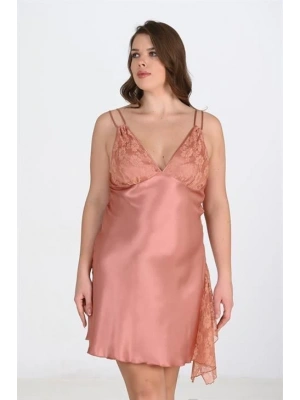 Bicomi Büyük Beden Bakır Gecelik 2109