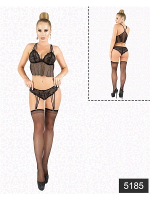 Bicomi Jartiyerli Büstiyer Set