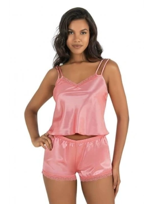 Bicomi Mercan Saten Şort Takımı 9210