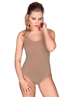 Bicomi Pamuklu Alttan Çıtçıtlı Geniş Askılı Badi