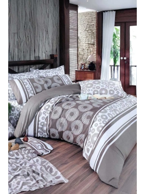 Çift Kişilik Ranforce Nevresim Takımı %100 Pamuklu Harmoni