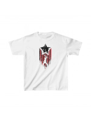 Çocuk Baskılı T-Shirt - Beyaz