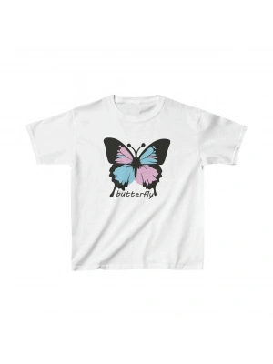 Çocuk   Baskılı T-Shirt - Beyaz