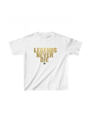 Çocuk Baskılı T-Shirt - Beyaz