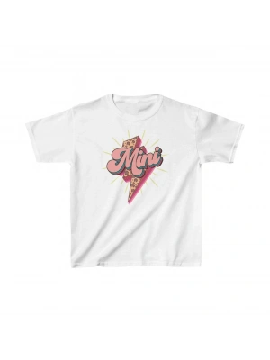 Çocuk Baskılı T-Shirt - Beyaz