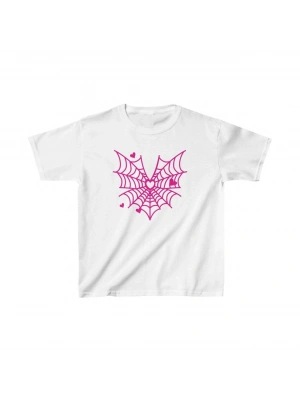 Çocuk Baskılı T-Shirt - Beyaz