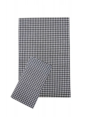 Zefir Desen Sofra Bezi Masa Örtüsü 170 x 170 Cm Siyah