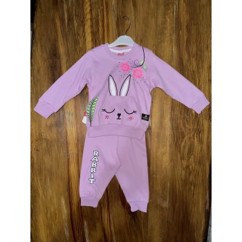 BİÇOMİ 6-24 aylık tavşan baskılı lila
