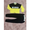 BİÇOMİ 2-9 yaş beli lastikli ikili alt üst takım sarı siyah