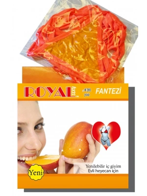 Bicomi Fantezi Tüketilebilen Yenilebilir Mango Aromalı İç Çamaşırı Takımı