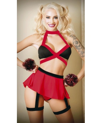 Bicomi Bacak Aksesuarlı Ponpon Kız Kostümü