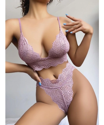 Bicomi Dantelli Fantezi Sütyen Külot Takım