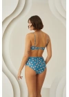 Bicomi Deep Straplez Yüksel Bel Bikini Takımı