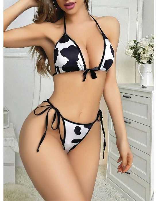 Bicomi Dalmaçyalı Fantezi Sütyen Külot Takım