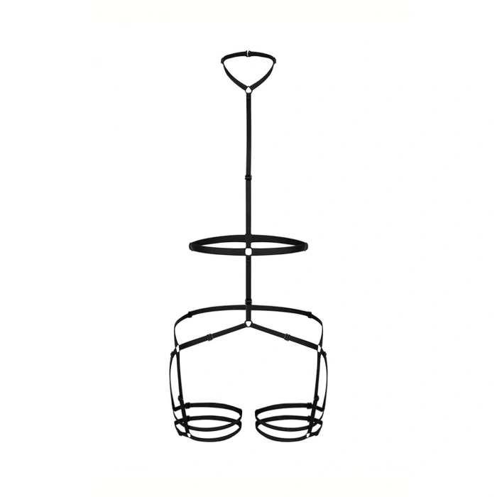 Bicomi Bel Ve Bacak Detaylı Fantezi Harness