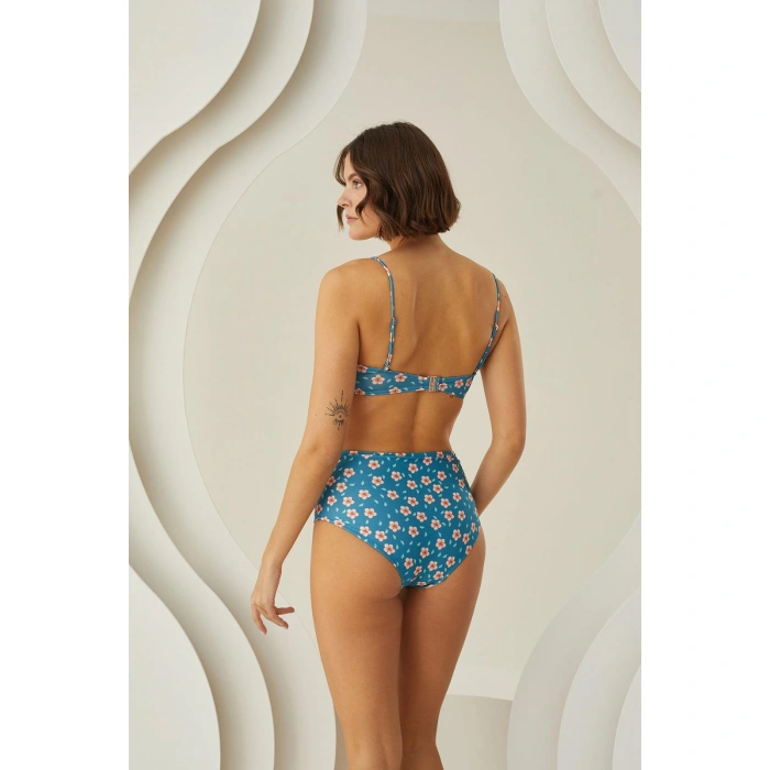 Bicomi Deep Straplez Yüksel Bel Bikini Takımı