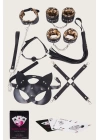 Bicomi Sexy Görselli Oyun Kartı Kama Sutra 7li Leopar Harness Set