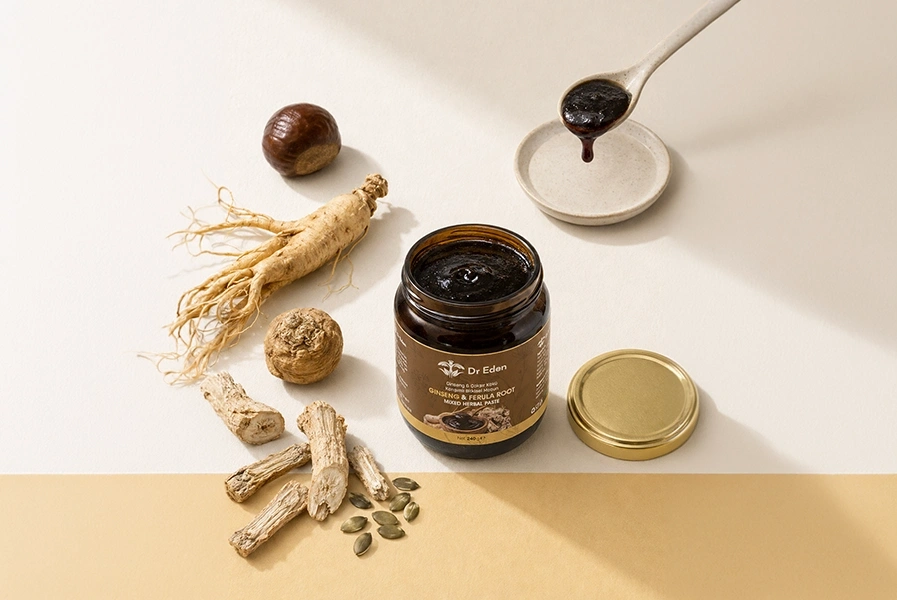 Ginseng & Çakşır Kökü Karışımlı Bitkisel Macun
