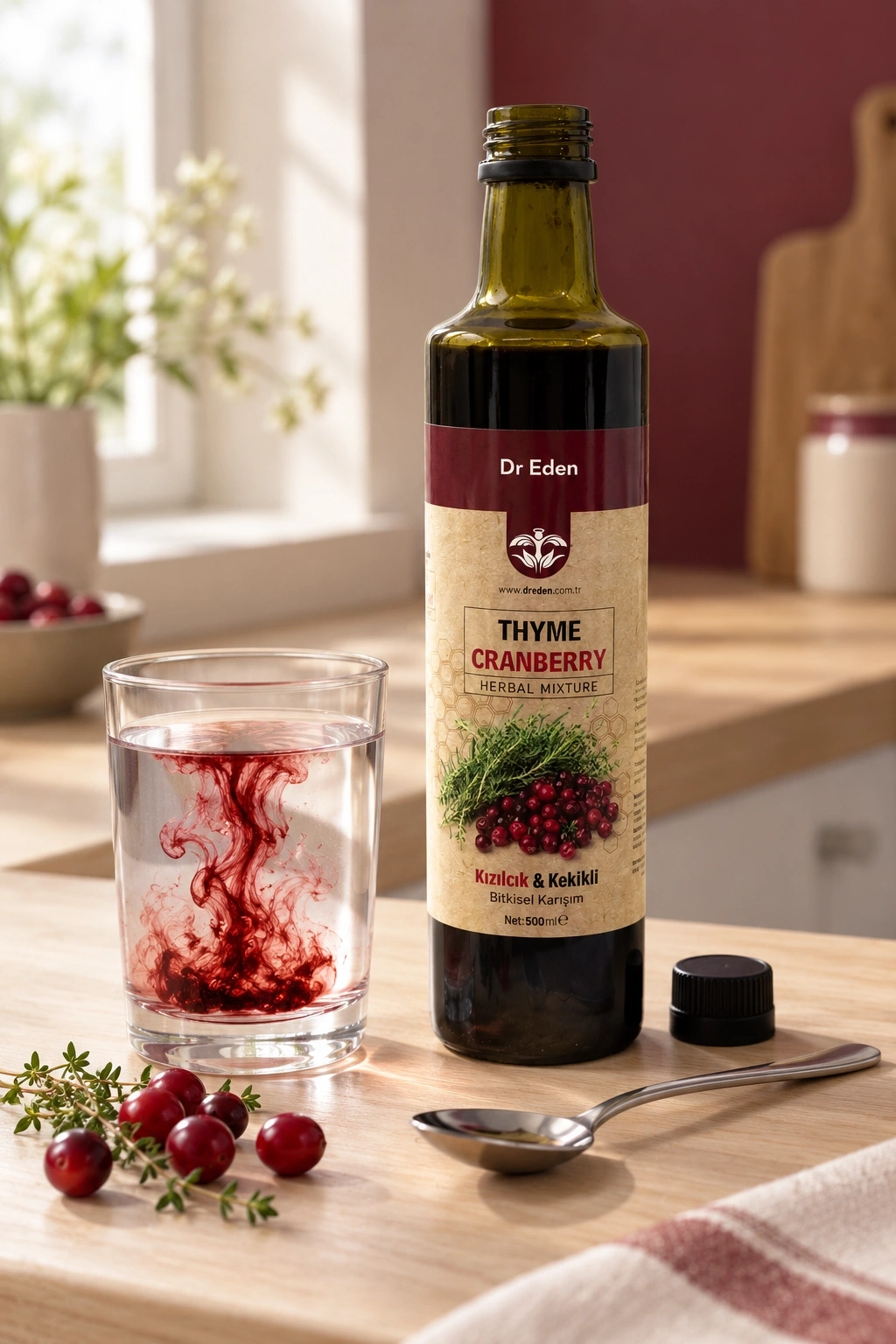 THYME CRANBERRY - Kızılcık & Kekikli Bitkisel Karışım