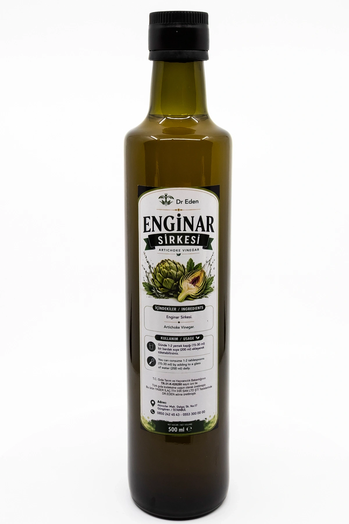 ARTICHOKE VINEGAR - Enginar Sirkesi