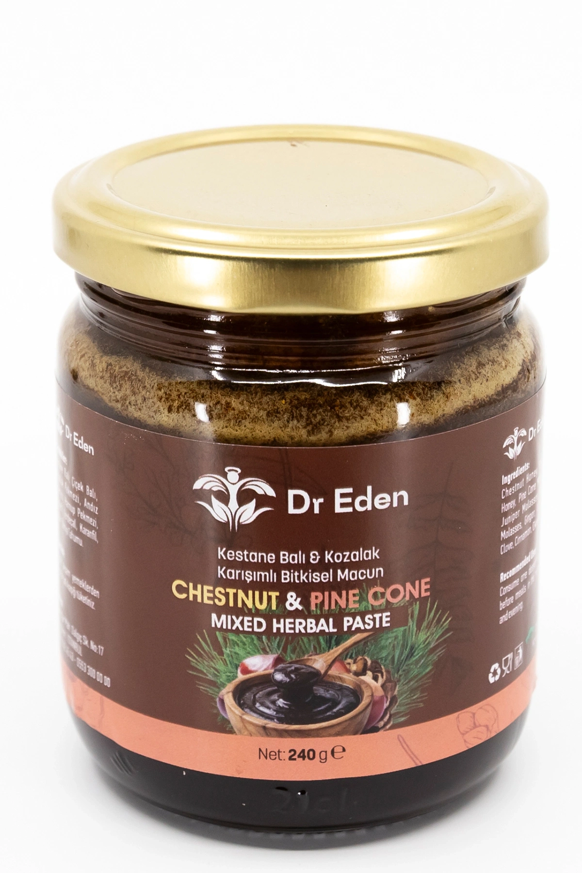 CHESTNUT & PINE CONE - Kestane Balı & Kozalak Karışımlı Bitkisel Macun