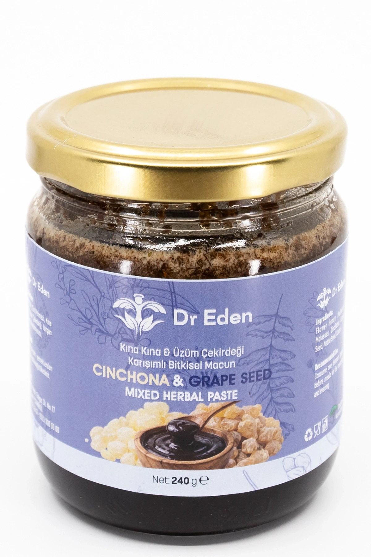 CINCHONA & GRAPE SEED - Kına Kına & Üzüm Çekirdeği Karışımlı Bitkisel Macun