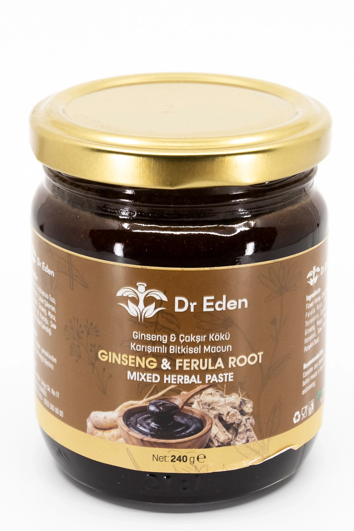 GINSENG & FERULA ROOT - Ginseng & Çakşır Kökü Karışımlı Bitkisel Macun