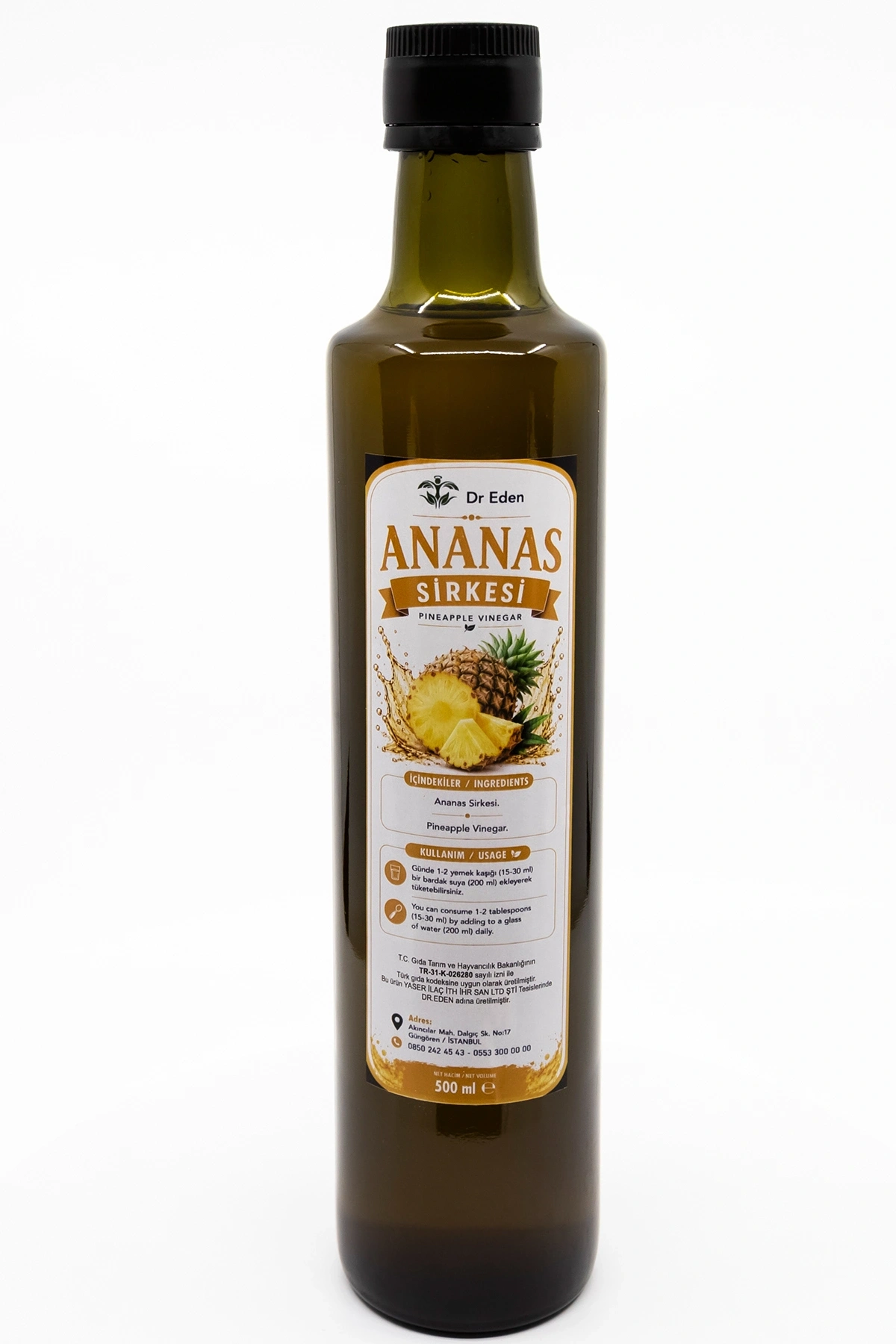 PINEAPPLE VINEGAR - Ananas Sirkesi