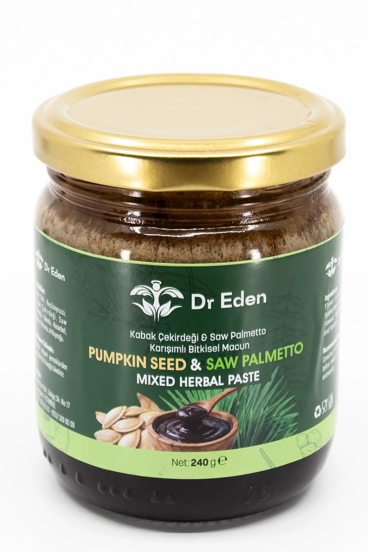 PUMPKIN SEED & SAW PALMETTO - Kabak Çekirdeği & Saw Palmetto Karışımlı Macun