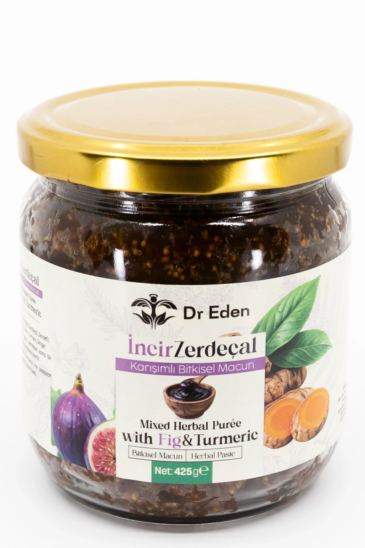 WITH FIG&TURMERIC - İncir & Zerdeçal Karışımlı Bitkisel Macun