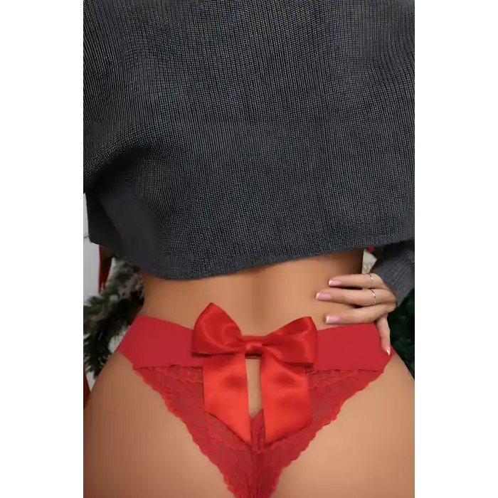 kırmızı kurdaleli kilot yılbaşi güzel geçecek