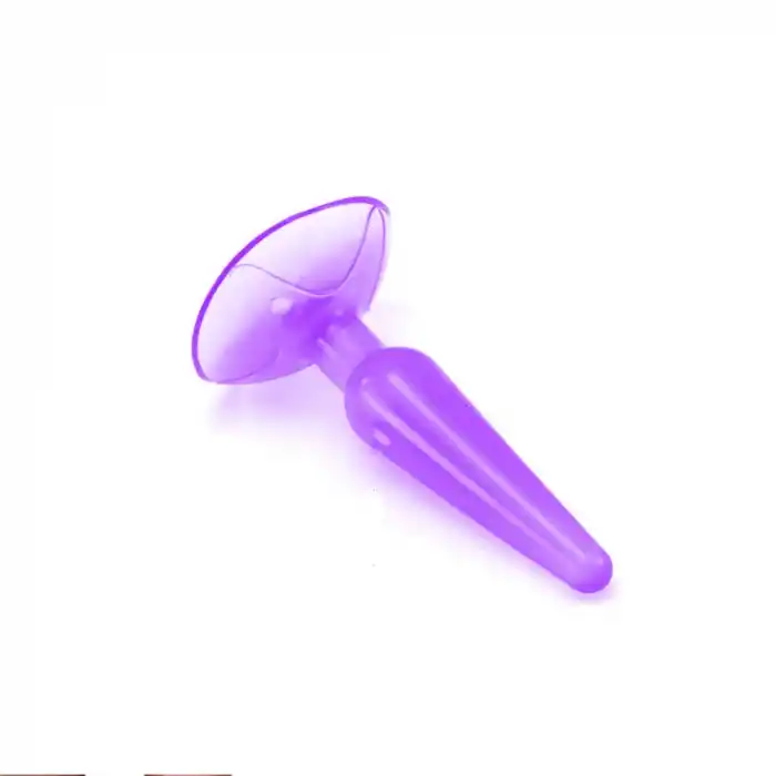 Backpart Şeffaf Yumuşak Silikon Bükülebilir 9.5cm Anal Tıkaç (Plug)