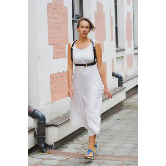 Elbise ve gömlek Üstü Giyilebilen Deri Aksesuar