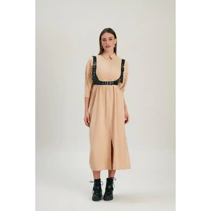 Elbise ve Gömlek Üstü Giyilebilen Deri Aksesuar