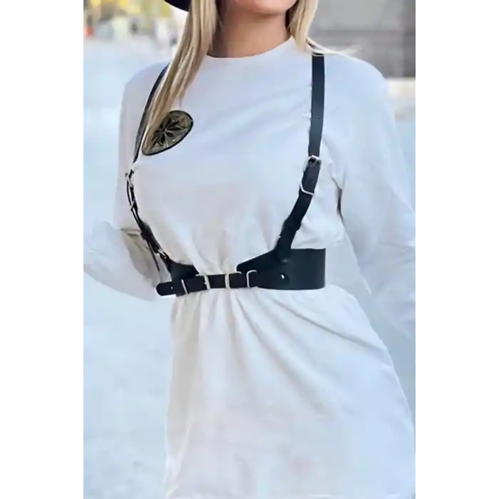 Elbise ve Gömlek Üstü Giyilebilen Deri Aksesuar