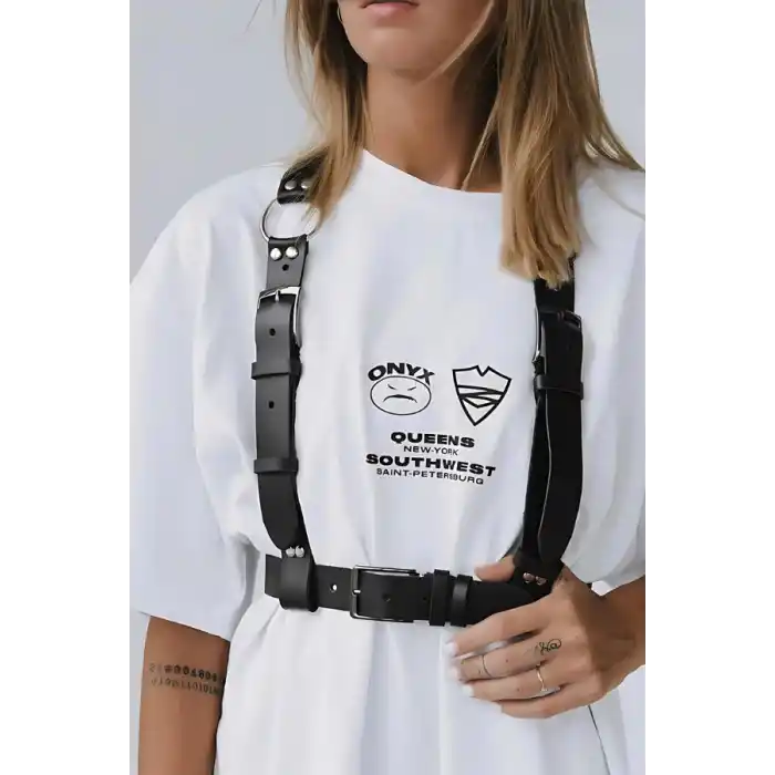 Elbise ve Gömlek Üstü Giyilebilen Deri Aksesuar