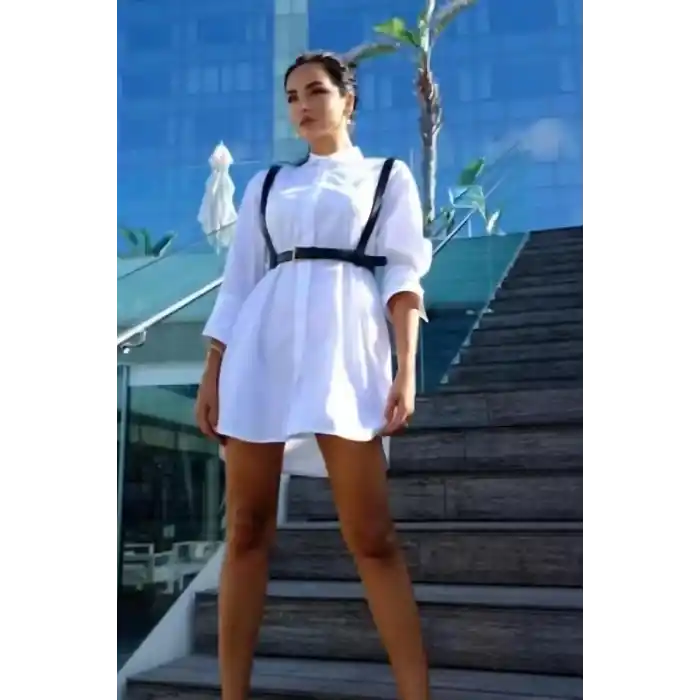 Elbise ve gömlek Üstü Giyilebilen Deri Aksesuar