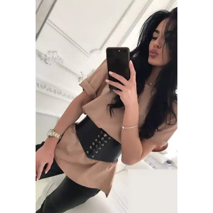 Elbise ve Gömlek Üstü Giyilebilen Deri Aksesuar