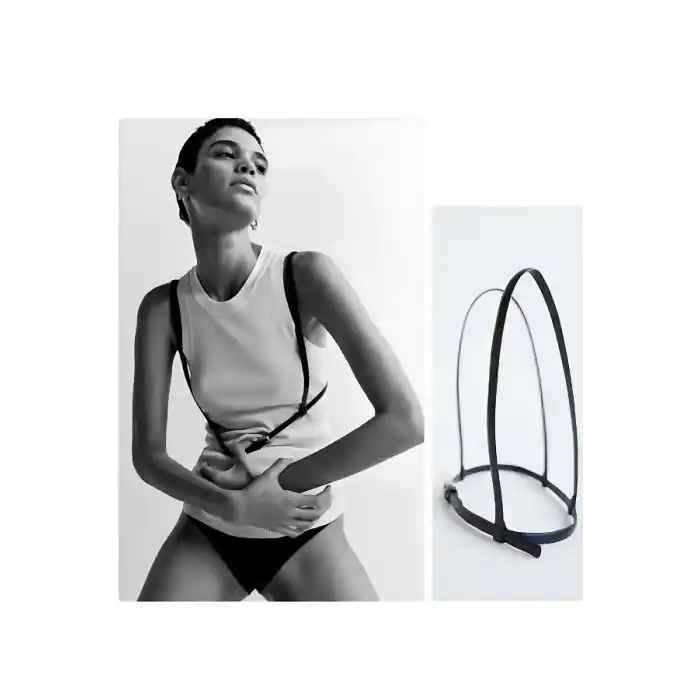 Elbise ve gömlek Üstü Giyilebilen Deri Aksesuar