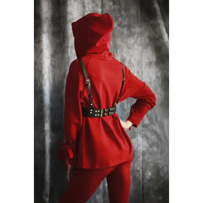 Elbise ve gömlek Üstü Giyilebilen Deri Aksesuar