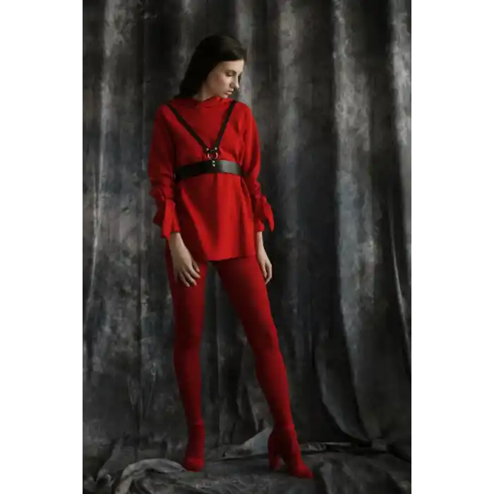 Elbise ve gömlek Üstü Giyilebilen Deri Aksesuar