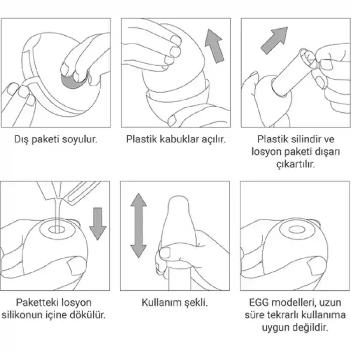 Mastero Cep Tipi Yumurta Mastürbatör